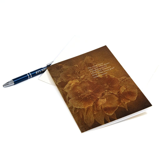 Katherine Mansfield Greeting Card - Hellebores