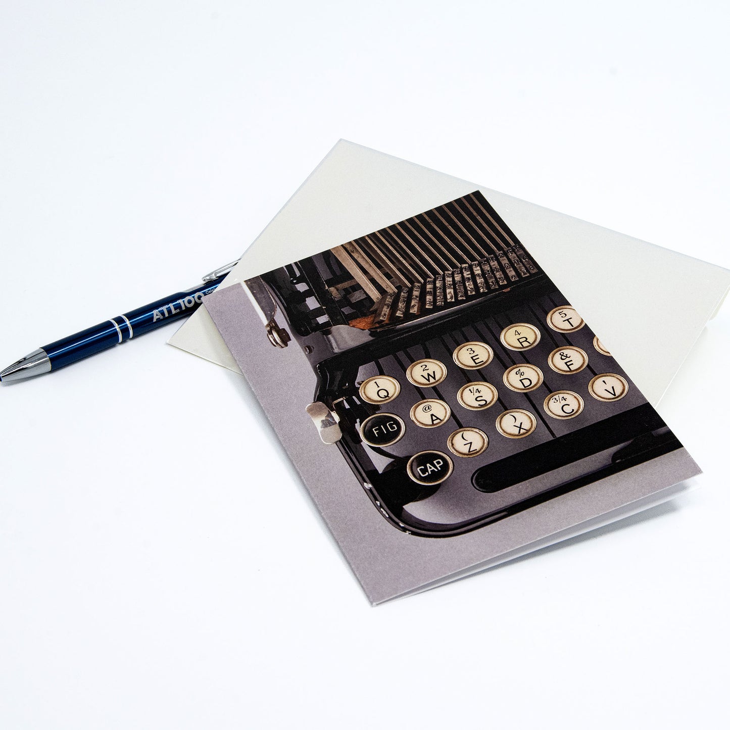 Katherine Mansfield Greeting Card - Corona 3 Typewriter