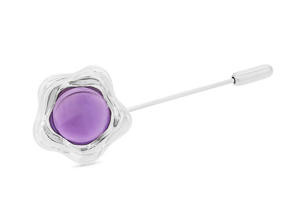 Pin - Amethyst Suffrage 125