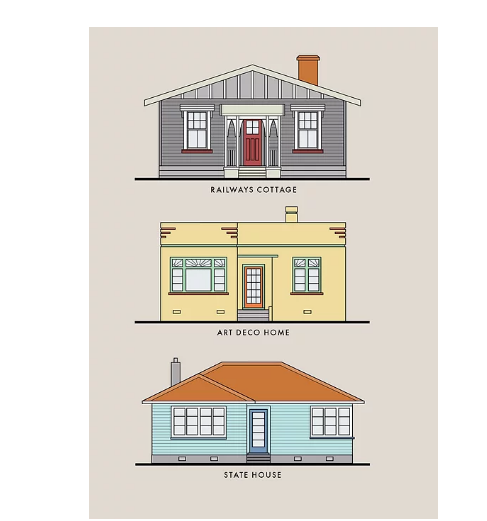 A4 Print - Houses We Live In #2