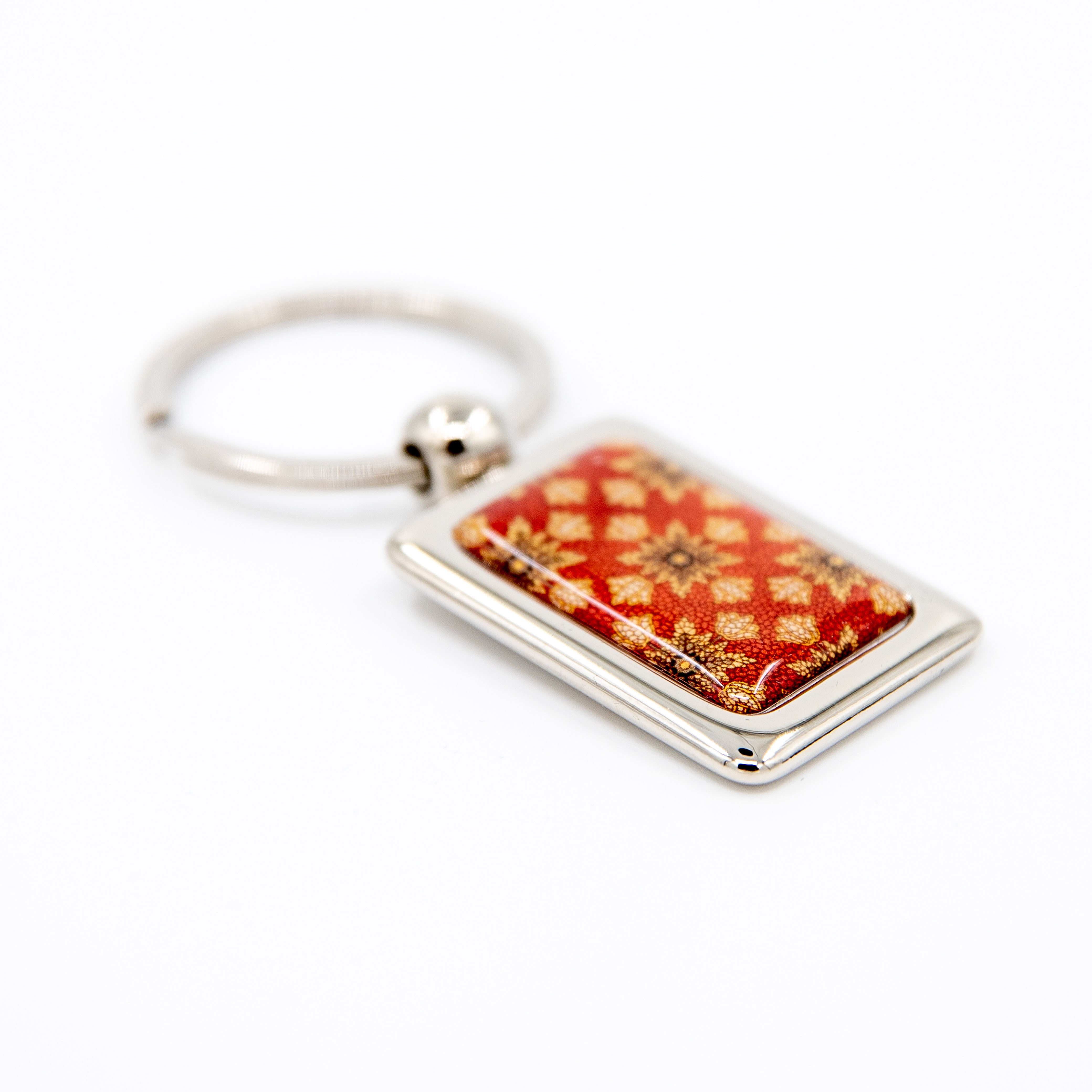 Keyring - Victorian Formal Mosaic – National Library of New Zealand